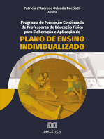 Programa de formação continuada de professores de Educação Física para elaboração e aplicação do Plano de Ensino Individualizado