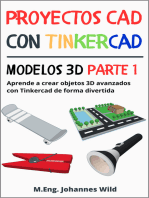 Proyectos CAD con Tinkercad | Modelos 3D Parte 1: Aprende a crear objetos 3D avanzados con Tinkercad de forma divertida