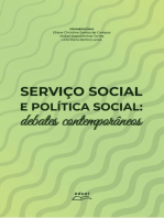 Serviço social e política social:: debates contemporâneos