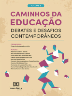 Caminhos da Educação: debates e desafios contemporâneos: – Volume 8