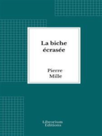 La biche écrasée