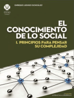 El conocimiento de lo social: I. Principios para pensar su complejidad