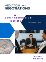 Mediation and Negotiations: A Comprehensive Guide