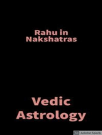 Rahu in Nakshatras: Vedic Astrology