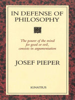 In Defense of Philosophy: Classical Wisdom Stands Up to Modern Challenges