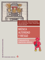 Musica alteridad y riesgo: Etnografía en contextos críticos