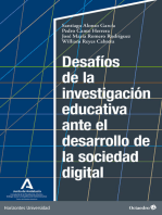 Desafíos de la investigación educativa ante el desarrollo de la sociedad digital