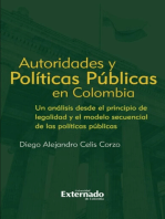 Autoridades y Políticas Públicas en Colombia: Un análisis desde el principio de legalidad y el modelo secuencial de las políticas públicas