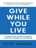 Give While You Live