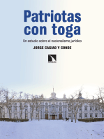 Patriotas con toga: Un estudio sobre el nacionalismo jurídico