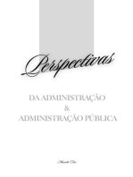 Perspectivas Da Administração E Administração Pública