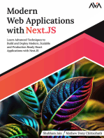 Modern Web Applications with Next.JS: Learn Advanced Techniques to Build and Deploy Modern, Scalable and Production Ready React Applications with Next.JS