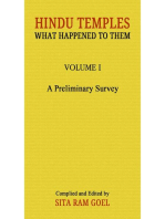 Hindu Temples: What happened to them, Vol.1: A Preliminary Survey