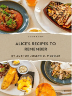 Alice's Recipe's to Remember