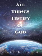 All Things Testify of God