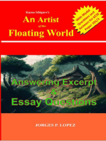 Kazuo Ishiguro's An Artist of the Floating World: Answering Excerpt & Essay Questions: A Guide to Kazuo Ishiguro's An Artist of the Floating World, #3