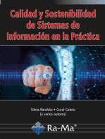 Calidad y sostenibilidad de sistemas de información en la práctica