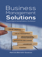 Business Management Solutions: Practical Steps for Solving Problems in Your Business