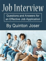 Job Interview: Questions and Answers for an Effective Job Application