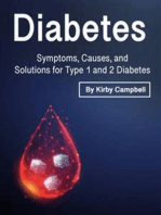 Diabetes: Symptoms, Causes, and Solutions for Type 1 and 2 Diabetes