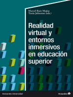 Realidad virtual y entornos inmersivos en educación superior