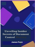 Unveiling Insider Secrets of Document Control Mastery