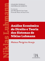 Análise econômica do Direito e teoria dos sistemas de Niklas Luhmann