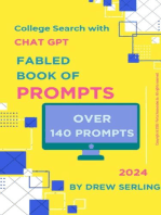 Fabled Book of Prompts: College Search With Chat GPT