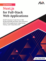 Ultimate Nuxt.js for Full-Stack Web Applications: Build Production-Grade Server-Side Rendering (SSR) and Static-Site Generated (SSG) Vue.js Applications Using Nuxt.js, Node.js, and Composition API (English Edition)