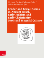 Gender and Social Norms in Ancient Israel, Early Judaism and Early Christianity: Texts and Material Culture