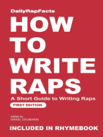 How to Write Raps: A Short Guide to Writing Raps