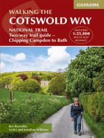 The Cotswold Way: NATIONAL TRAIL Two-way trail guide - Chipping Campden to Bath