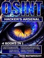 OSINT Hacker's Arsenal: Metagoofil, Theharvester, Mitaka, Builtwith