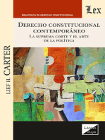 Derecho constitucional contemporáneo: La suprema corte y el arte de la política