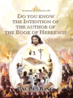 Sermons on Hebrews (II) - Do You Know the Intention of the Author of the Book of Hebrews?