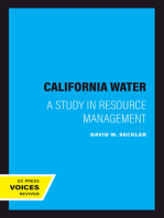 California Water: A Study in Resource Management