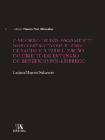 O Modelo de Pós-Pagamento nos Contratos de Plano de Saúde e a Viabilização do Direito de Extensão do Benefício Pós-Emprego