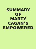 Summary of Marty Cagan's EMPOWERED