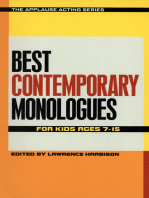 Best Contemporary Monologues for Kids Ages 7-15