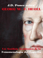 J.D. Ponce sobre Georg W. F. Hegel: Un Análisis Académico de la Fenomenología del Espíritu: Idealismo, #1