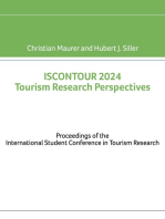 ISCONTOUR 2024 Tourism Research Perspectives: Proceedings of the International Student Conference in Tourism Research