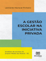 A Gestão escolar na iniciativa privada: análises de escolas do Ensino Médio de Niterói – RJ