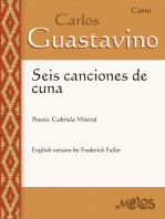 Carlos Guastavino. Seis canciones de cuna: Poesía: Gabriela Mistral, canto y piano