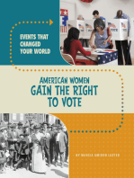 American Women Gain the Right to Vote