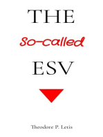 The So-called ESV