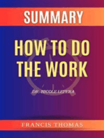 Summary of How to do the Work by Dr. Nicole LePera