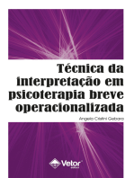 Técnica da interpretação em psicoterapia breve operacionalizada