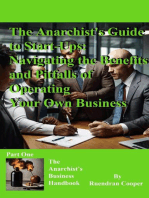 The Anarchist's Guide to startups: The Anarchist's Business Guide, #1