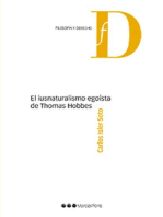 El iusnaturalismo egoísta de Thomas Hobbes