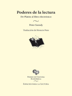 Poderes de la lectura: De Platón al libro electrónico